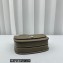 Savette Tondo 22 Bag in Leather / Brass 1860 Etoupe