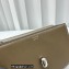 Savette Tondo 22 Bag in Leather / Brass 1860 Etoupe