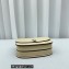 Savette Tondo 22 Bag in Leather / Brass 1860 Beige