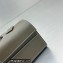 Savette Slim Symmetry Pochette Bag in Leather 1858 Etoupe