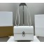 Savette Symmetry 19 Bag in Leather 1848 White