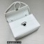 Savette Symmetry 19 Bag in Leather 1848 White