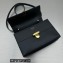 Savette Symmetry 19 Bag in Leather 1848 Black
