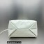 Balenciaga Trash Shopping Bag in calfskin White