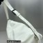 Balenciaga Trash Shopping Bag in calfskin White