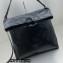 Balenciaga Trash Shopping Bag in calfskin black