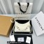 Givenchy Mini Voyou bag in leather Creamy