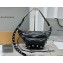Balenciaga Le Cagole small belt bag in Arena leather Black