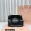 Miu Miu Leather hobo bag 5BC119 Black