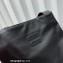 Miu Miu Leather hobo bag 5BC119 Black