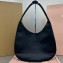 Miu Miu Leather hobo bag 5BC155 Black