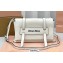 Miu Miu Grace Lux Shoulder Bag White
