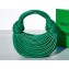 Bottega Veneta Mini Jodie tubular leather top handle Bag Green