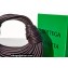 Bottega Veneta Mini Jodie tubular leather top handle Bag Coffee