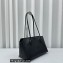 The Row Terrasse Bag in Leather 1868 Black