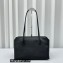 The Row Terrasse Bag in Leather 1868 Black