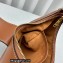 Celine Ava Triomphe Soft Bag in Smooth Calfskin Brown