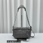 Balenciaga Le Cagole Men XS Flap Bag in Arena lambskin Gray