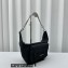 Balenciaga Raver Medium Bag With Chain in nylon Black
