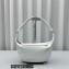 Balenciaga Raver Medium Bag With Handle in White Arena lambskin
