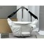 Balenciaga Superbusy Beltpack Bag in White Arena lambskin