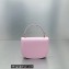 Celine Mini besace triomphe Bag in SHINY CALFSKIN Pink