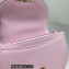 Celine Mini besace triomphe Bag in SHINY CALFSKIN Pink