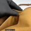 Celine Medium Folco bag in Triomphe Canvas and calfskin Tan