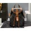 Celine MINI BACKPACK FOLCO in Triomphe Canvas and calfskin Tan