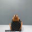 Celine MINI BACKPACK FOLCO in Triomphe Canvas and calfskin Tan