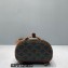 Celine MINI BACKPACK FOLCO in Triomphe Canvas and calfskin Tan