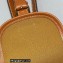 Celine MINI BACKPACK FOLCO in Triomphe Canvas and calfskin Tan