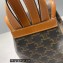 Celine MINI BACKPACK FOLCO in Triomphe Canvas and calfskin Tan