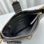 Miu Miu Leather shoulder bag with snap hook 5BC123 Coffee