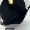 Savette Small Tondo Hobo Bag in Leather 1861 Black