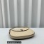 Savette Small Tondo Hobo Bag in Leather 1861 Beige