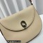 Savette Small Tondo Hobo Bag in Leather 1861 Beige