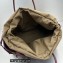 The Row Margaux 17 Inside-Out Bag in Canvas and Suede 1835 Burgundy