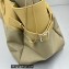 The Row Margaux 17 Inside-Out Bag in Canvas and Leather 1835 Beige