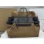 The Row Margaux 17 Inside-Out Bag in Canvas and Leather 1835 Brown