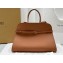 The Row Margaux Belt 15 Bag in Leather 1844 Brown
