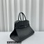 The Row Margaux Belt 15 Bag in Leather 1844 Black