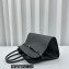 The Row Margaux Belt 15 Bag in Leather 1844 Black