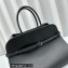 The Row Margaux Belt 15 Bag in Leather 1844 Black