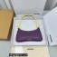 Jacquemus Le Bisou mousqueton Carabiner strap shoulder bag Purple