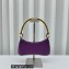 Jacquemus Le Bisou mousqueton Carabiner strap shoulder bag Purple