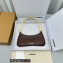 Jacquemus Le Bisou mousqueton Carabiner strap shoulder bag Brown