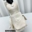 Miu Miu Nappa leather Pocket bag 5BC146 White