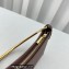 Jacquemus Le Bisou mousqueton Carabiner strap shoulder bag Brown