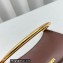 Jacquemus Le Bisou mousqueton Carabiner strap shoulder bag Brown